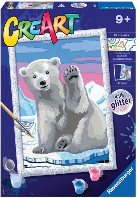 CreArt Pawsome Polar Bear Set