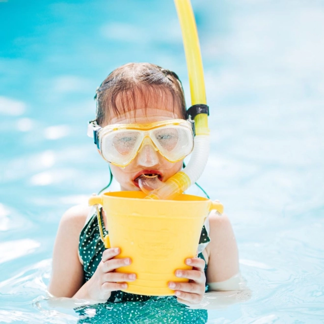 Bigjigs Toys beach bucket yellow