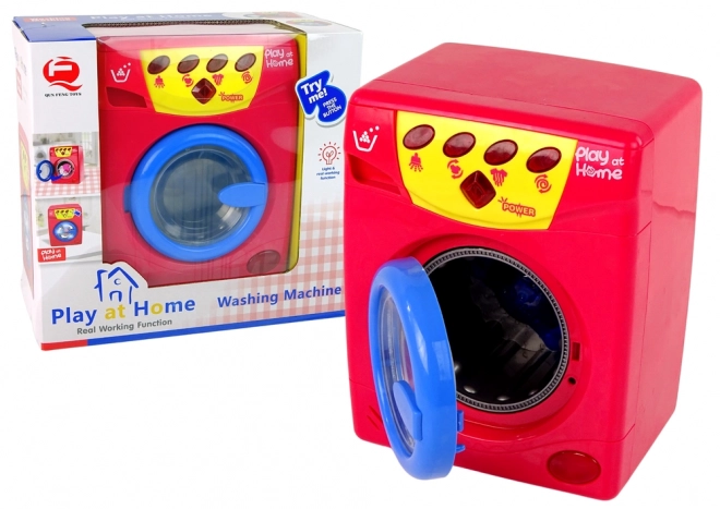 Toy Washing Machine with Realistic Features