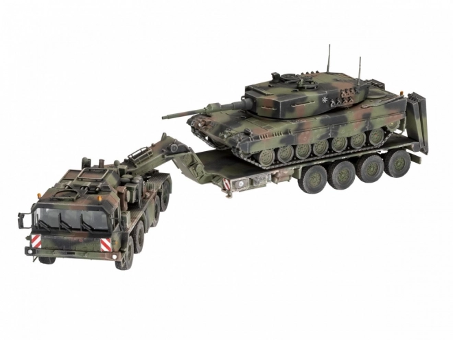 Plastic Model SLT 50-3 Elefant and Leopard 2A4 Tank