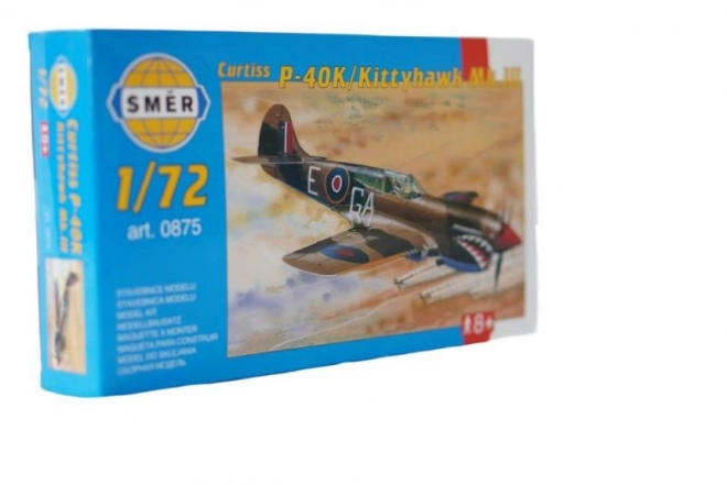 Curtiss P-40K Model Kit 1:72