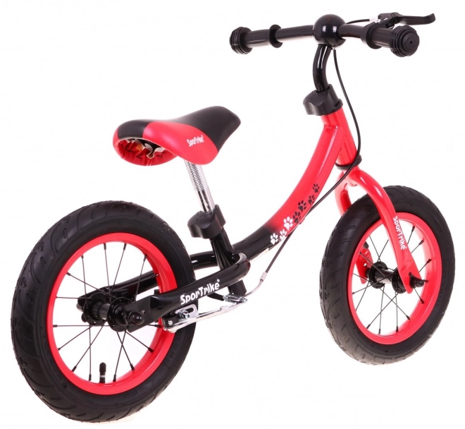 Children's Balance Bike Boomerang SporTrike Red