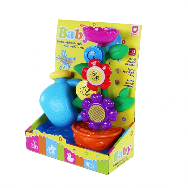 Bath Flower Toy with Watering Can