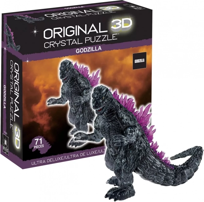 3D Crystal Puzzle Godzilla
