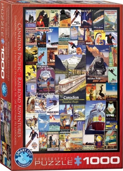 Railway Adventure Puzzle 1000 Pieces