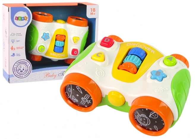 Interactive Baby Binoculars with Sound and Light