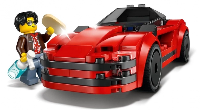 Lego City Red Sports Car