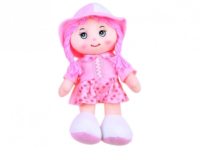 Cloth Doll Zuzia with Hat