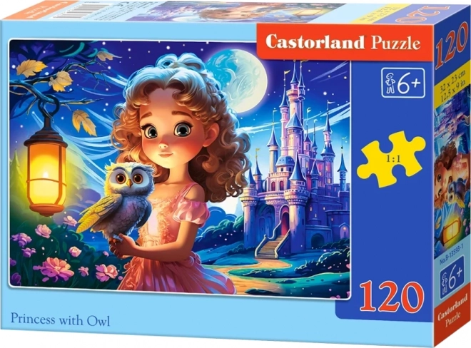 Princess and Owl Puzzle 120 Pieces