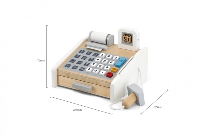 Wooden Cash Register