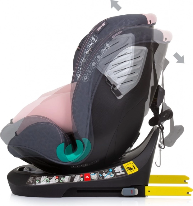 Chipolino Supreme Car Seat i-Size Flamingo