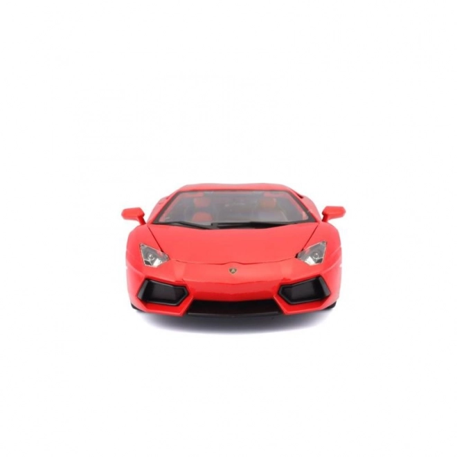 Bburago Lamborghini Aventador LP700-4 Diecast Model in Metallic Orange