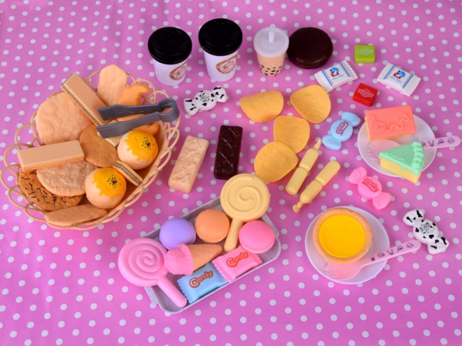 Pastry Shop Playset with Sweets and Cakes