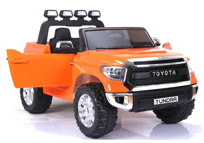 Battery Operated Orange Toyota Tundra Ride-On Car