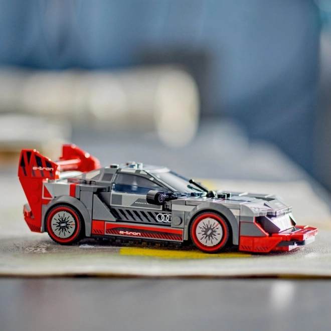 Audi S1 E-tron Quattro Racing Car Lego Set