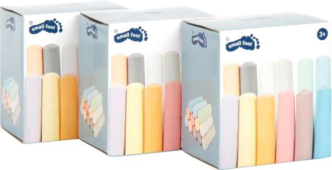 Small Foot Large Colorful Chalk Set - 3 Packs