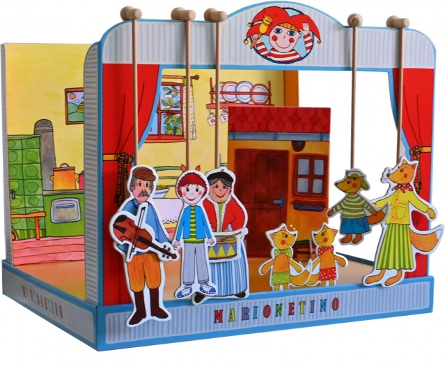Teatro delle marionette fiabe ceche per bambini