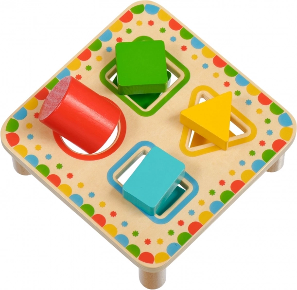 Stable wooden board with legs