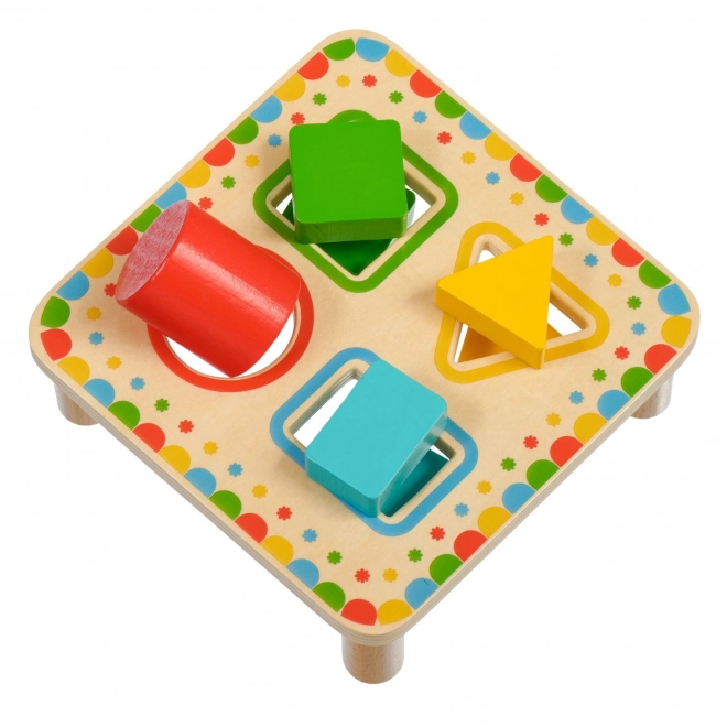 Shape Sorting Wooden Puzzle by Lucy & Leo