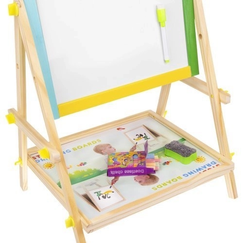 Wooden Double-sided Kids Board Kruzzel