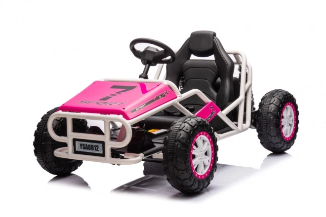 Electric Buggy Car Pink 24V