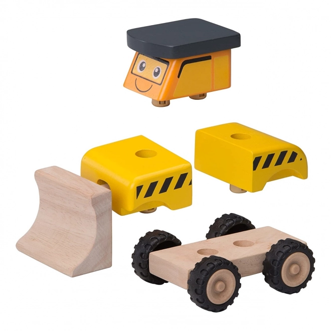 Wooden Mini Bulldozer