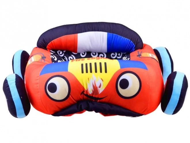 Fire Truck Bean Bag Chair for Toddlers