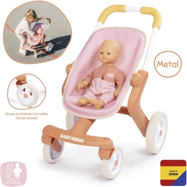 Športový kočík pre bábiky Smoby Baby Nurse