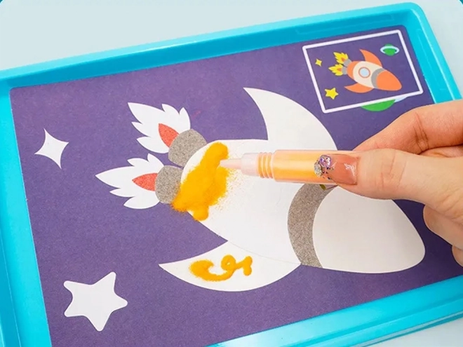 Creative Sand Painting Set - Vehicles