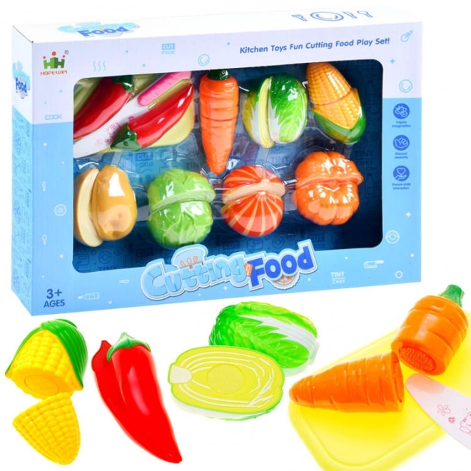 Vegetable Cutting Set with Board and Knife – Vegetables