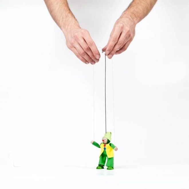 Gerlich drevená bábka Vodník Čvachtal