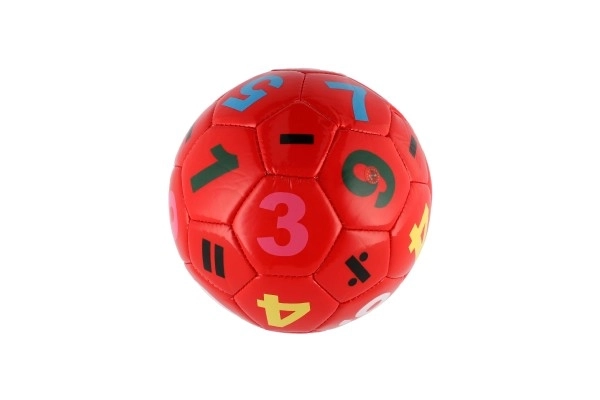 Small Junior Inflated Leather Soccer Ball 15cm Assorted Colors