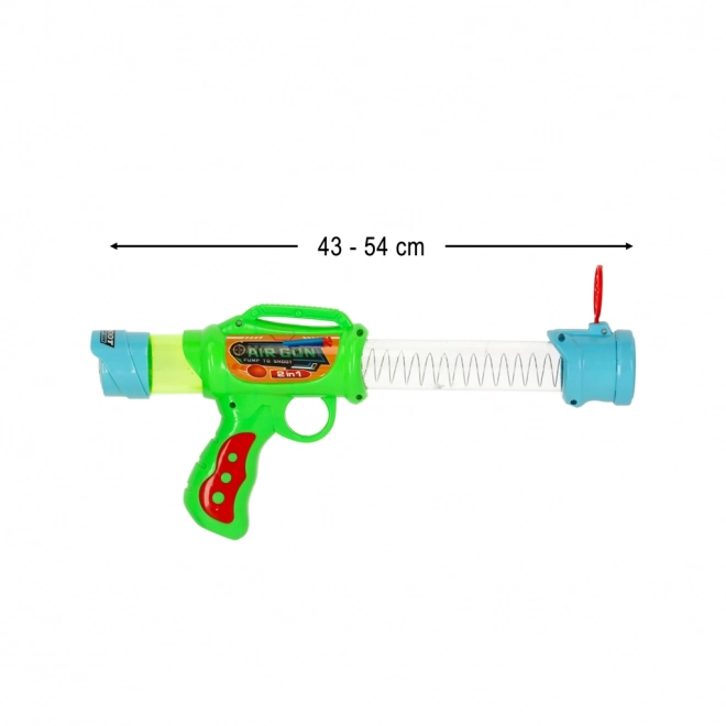 2-in-1 Toy Gun with Foam Bullets