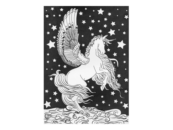 Unicorns Anti-Stress Coloring Book