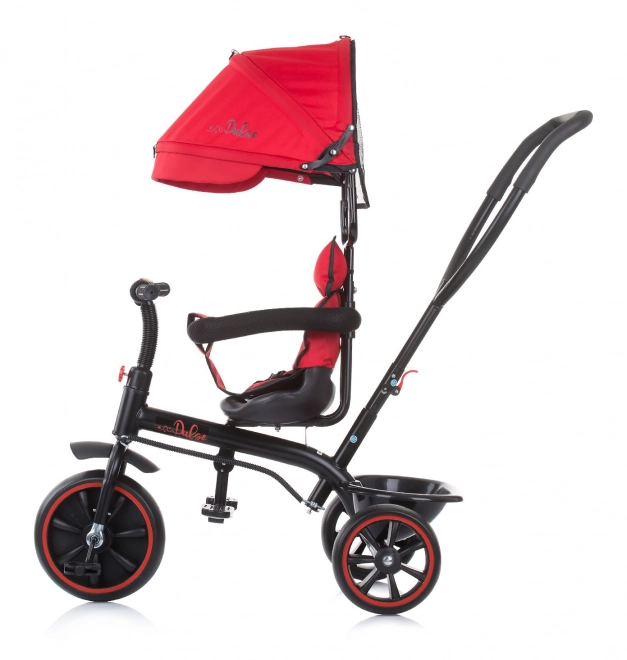 Chipolino Pulse 2-in-1 Tricycle with Canopy Cherry