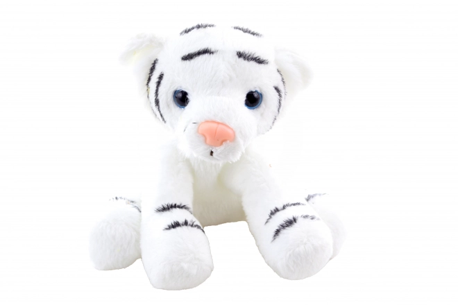 White Plush Tiger