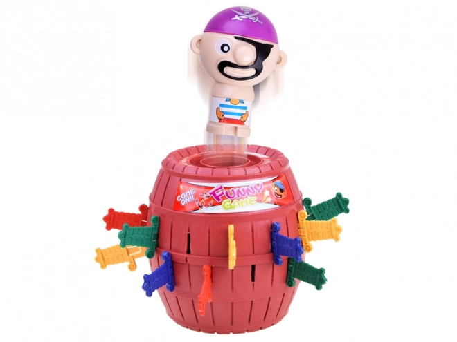 Pirate Barrel Game and Coin Bank