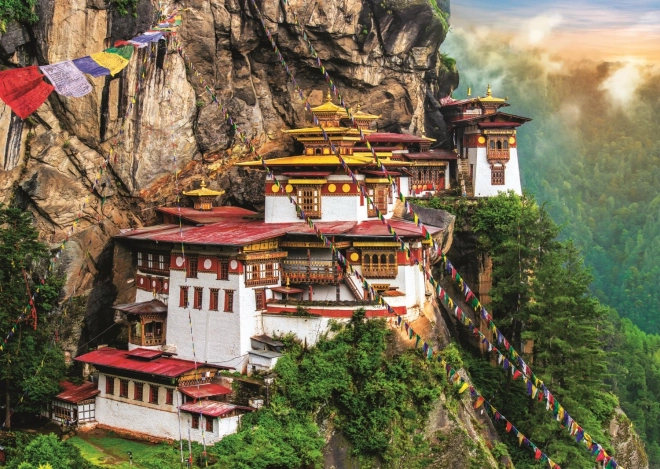 Puzzle Nido della Tigre Bhutan 2000 pezzi