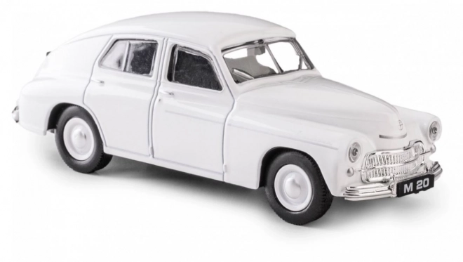 Model Car PRL Warszawa M20 - White