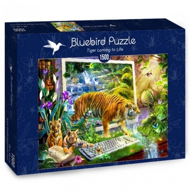 Bluebird Puzzle Enchanting Tigers 1500 Pieces