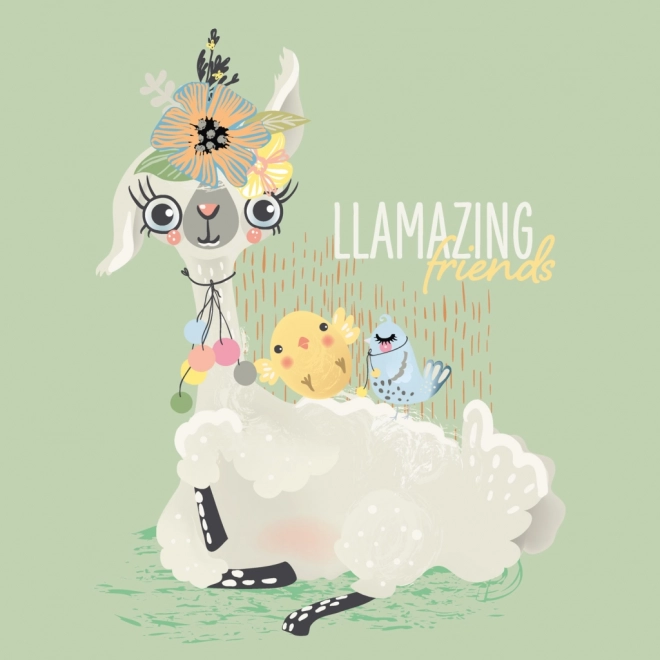 Happy Llamas 2025 Wall Calendar