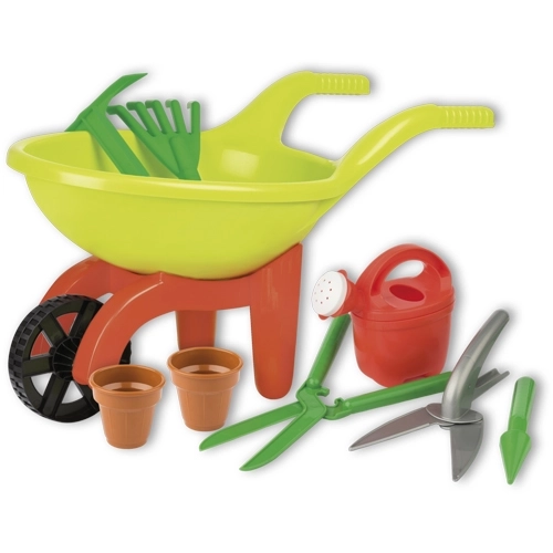 Large Garden Wheelbarrow Set With Gardening Accessories