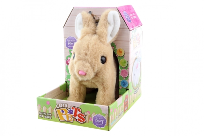 Interactive Plush Rabbit