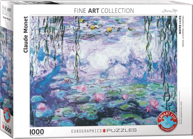 Eurographics Puzzle Water Lilies 1000 Piece