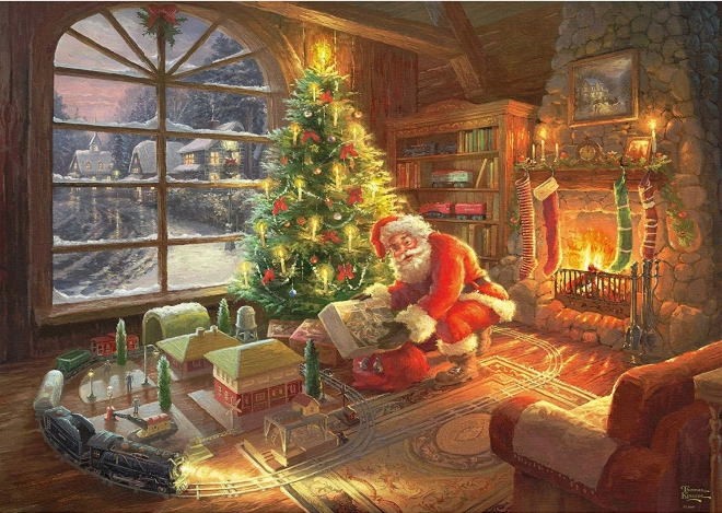 Christmas Santa Puzzle 1000 Pieces