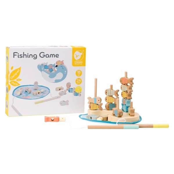 Fishing Game Wooden Puzzle Set