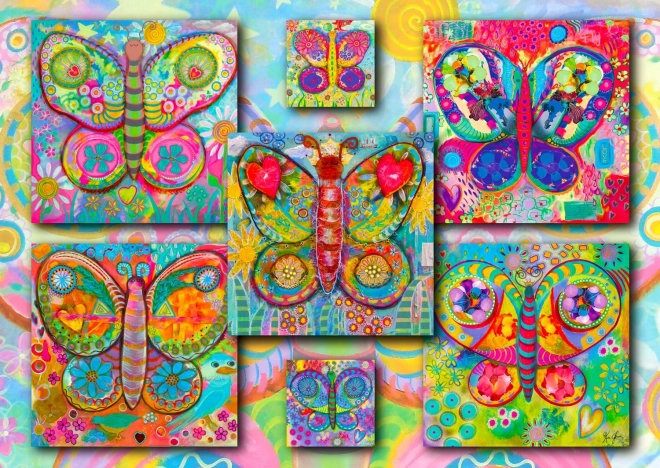 Enjoy Butterfly Puzzle 1000 Pieces