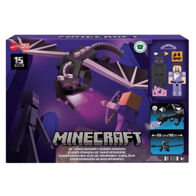 Minecraft Ender Dragon 15th Anniversary Figure Set