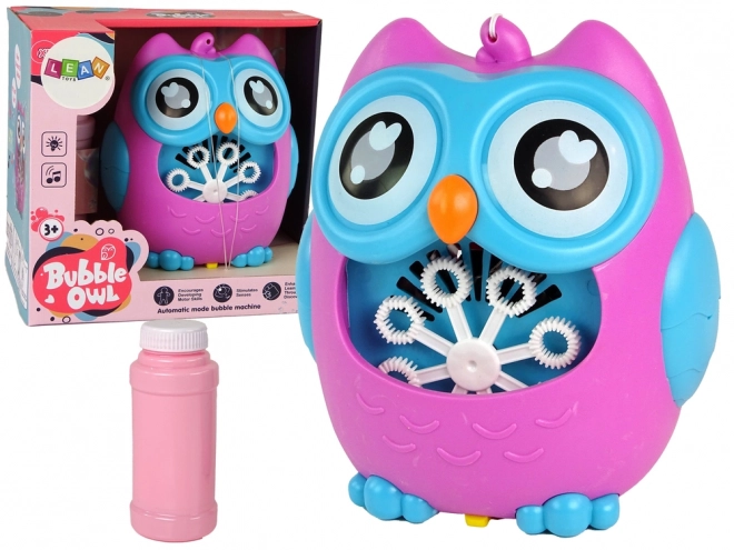 Bubble Maker Owl Sound Pink