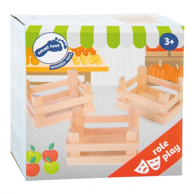 Small Foot Wooden Crate Set